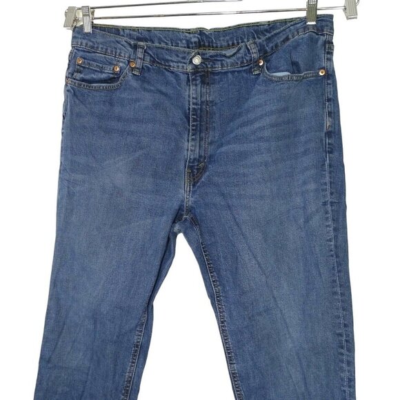 Levi Strauss Jeans Straight Leg Men Size 42 x 30 - Picture 3 of 8